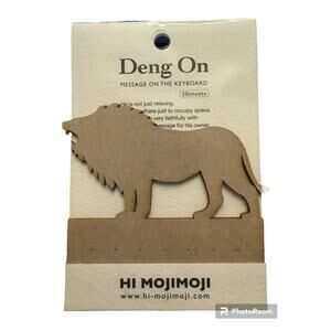 Lion Stationary Discontinued Japanese Hi Mojimoji Deng On Keyboard Memo Notes